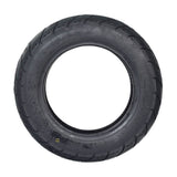 3.50-10 (100/90-10) Tubeless Pneumatic Scooter Tire with K324 Tread, showcasing its detailed tread pattern and durable rubber, ideal for both vintage and modern motor scooters.