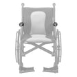 AEROFLY-02 / AEROFLY-01 armrest pad (left and right) shown in color on the Drive Medical AeroFly Ultra-Lite Wheelchair, rest of the wheelchair greyed out