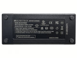 Label on the AlveyTech XSL120-5760200 48 volt AGM charger: 57.6V 2.0A output, 100-240VAC input, Q50-5861