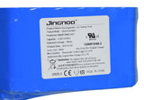 36 Volt 4.0 Ah Lithium Battery for the Hover-1 H1 TRAK Electric Dirt Bike, featuring a compact, lightweight design with a white label on a blue rectangular case, highlighting its advanced lithium technology.