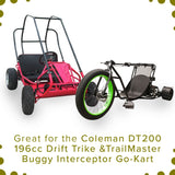 Fuel Tank Strainer Basket for 6.5 Hp Go-Karts, designed to filter out dirt and debris, shown up-close with visible mesh screen and fitting mechanism, essential for preventing fuel system contamination.