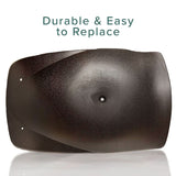 Rear Fender Set for 150cc - 250cc Go-Karts (Set of 2) featuring two black plastic panels designed to prevent mud and debris from being thrown by the rear tires.