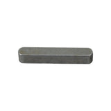 Axle Key for Vive Mobility Scooters, a small, rectangular metal object essential for securing the drive wheel to the shaft, shown against a plain white background.