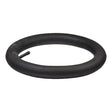 Inner Tube with a Straight Valve Stem for Kick Scooters, showcasing a black rubber ring with a central tube, ideal for adult kick scooters with pneumatic tires.