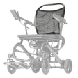 CFPC17FS-02 back assembly with upholstery shown in color on the Drive Medical CarbonTouch Power Wheelchair (CFPC17FS), rest of the power chair greyed out