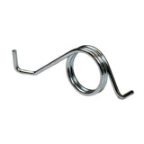 Close-up of a metal spring, part of the Chain Tensioner & Springs for Razor E100, E100 Glow, E150, E175, & E90 Accelerator Electric Scooters.