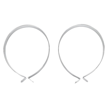 Chromed Steel Leg Bands, pair of silver hoops designed for bike or scooter use, by Sunlite, suitable for various scooters and bicycles.
