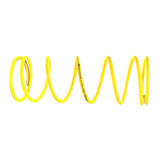 Compression Spring for 125cc Yamaha Scooters, shown as a coiled yellow wire, crucial for engaging the belt and regulating CVT transmission in Yamaha Vino and Zuma 125cc models.