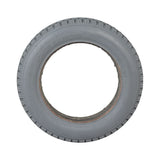 12-1/2x2-1/4 Foam-Filled Mobility Tire with C628 Knobby Tread, featuring a non-marking gray rubber and circular rim, designed for mobility scooters and power chairs.