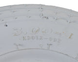 Close-up of the 3.00-4 (10x3, 260X85) Foam-Filled Mobility Tire with K301 Ribbed Tread, showing detailed tread pattern and robust construction, ideal for front use on mobility scooters and power chairs.