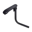 Right Armrest for the Drive Medical Spitfire Scout (SFSCOUT3/SFSCOUT4) mobility scooter, featuring a tubular weldment and black vinyl armpad, designed for easy replacement of lost or damaged armrests.