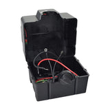 Battery Box Assembly for the Drive Phoenix HD3 & HD4 (Blemished), featuring a black box with visible red wires and a plastic knob.