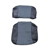 17 x 15 Seat Base Cover for the Drive Medical Spitfire Scout (SFSCOUT3/SFSCOUT4), showing a detailed view of the vinyl material with snap closures.