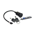 Key Switch for the Drive Medical Maverick, featuring a keyring and close-up views of the key switch mechanism, designed for easy replacement to ensure your scooter operates smoothly.