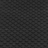 Close-up view of a textured nonslip black rubber Footmat for Ninebot by Segway ES1 & ESB Electric Scooters, designed to rejuvenate the deck frame with peel-and-stick adhesive.