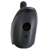 Close-up of SPJ+ Joystick for Invacare Power Chairs, showing a black device with a small round connector, highlighting the external similarity to the Dynamic Shark joystick but with distinct incompatibilities.