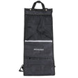 Universal Oxygen Tank and Crutch Holder for Mobility Scooter and Power Chairs, featuring durable ripstop nylon, adjustable straps, zippered main compartment, and external mesh and zippered pockets for smaller items.