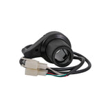Close-up of the Twist Grip Throttle for the Pulse ATV Quad Ride-On, showcasing black connectors and several colored wires essential for installation.