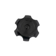 Fuel Tank Cap for the Coleman AT200-B ATV, a black circular gear with knobby protrusions around the 3-1/32 outer rim and a 2-1/16 inner diameter hole in the center.