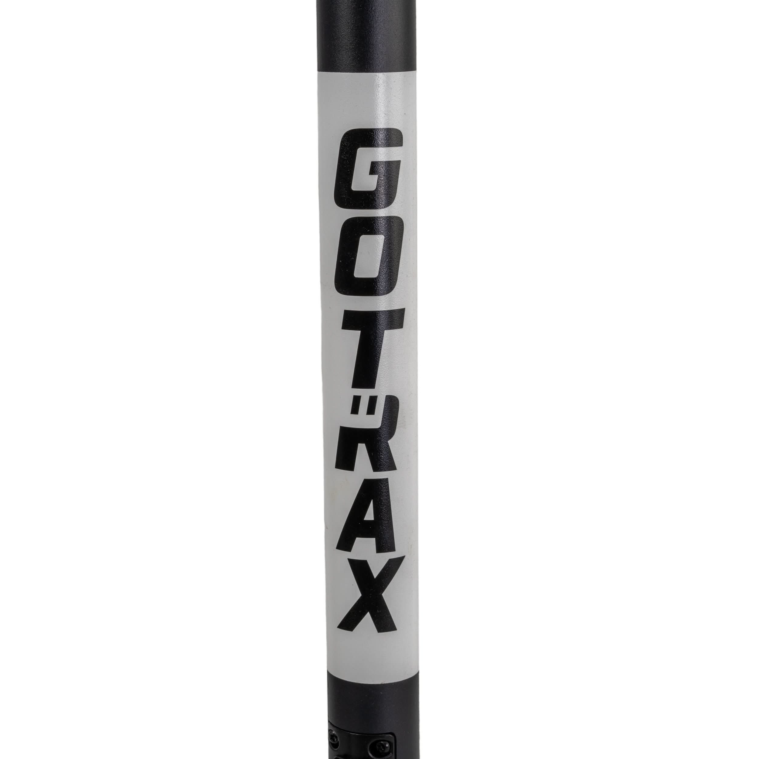 Close-up of the Folding Stem with Number Wire Security Lock for the GOTRAX G4 and GMAX Electric Scooter, showcasing the secure locking mechanism and compact design against a neutral background.