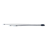Choke Cable for Arctic Cat Thundercat and Triple Touring Snowmobiles (1995-1998), featuring a black wire with a connector, designed for easy replacement.