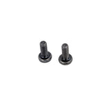 Close-up of a Black Fender for Jazzy 600 & 600 XL Power Chairs, showcasing the detailed metal screw attachment. Ideal for replacing damaged or worn-out fenders on your power chair.