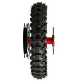 Complete Rear Wheel with Red Hub for the Razor SX500 McGrath Dirt Rocket (Blemished)