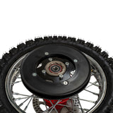Complete Rear Wheel with Red Hub for the Razor SX500 McGrath Dirt Rocket