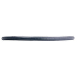24x1-1/4 Urethane Tire for Invacare Manual Wheelchairs, featuring a solid, durable black surface, ensuring flat-free dependability. Ideal for various Invacare models including the 9000, Compass, and Tracer series.