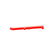Red Pivot Lever for GOTRAX Apex, Apex LE, Apex XL, GXL V2, & XR Elite Electric Scooters, showing its machined alloy structure with holes, designed to unlock the scooter's folding mechanism.