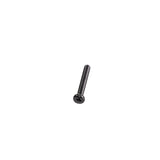 Joystick Mounting Hardware for Pride Power Chairs, featuring a single black metal screw with a Phillips slotted combination head, specifically designed for attaching the joystick to the mounting bracket on mobility scooters.
