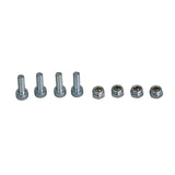 Hardware Pack for the Golden LiteRider (GL110/GL140) featuring a row of screws and nuts with M4 x .70 thread, close-up views of bolts and nuts for precise fitting and assembly.