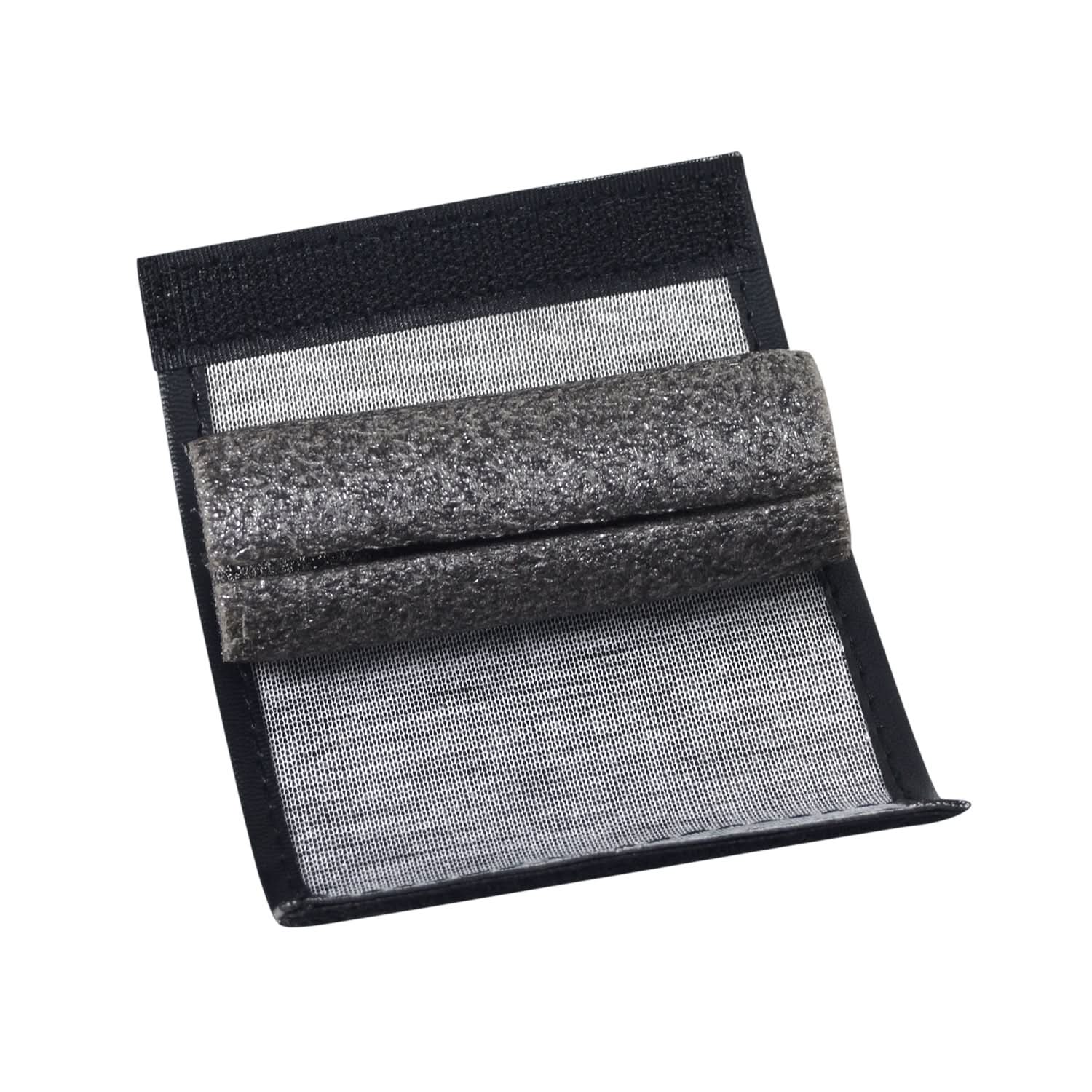 Handlebar Pad for Razor MX125 & SX125 Dirt Bikes, featuring a 3-1/2 foam pad with a wrap-around vinyl cover and Razor logo, designed to fit over the handlebar brace tube for added rider safety.
