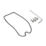 Display Panel & Gasket for Ninebot MAX G30 Scooter, featuring a black cord, screws, screwdriver, O-ring gasket, and mounting screws for installation.