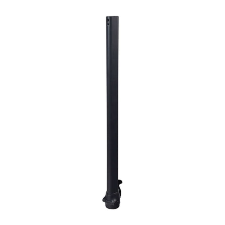 Folding Handlebar Stem for the Hover-1 Eagle Electric Scooter, featuring a sturdy black pole with a black handle, designed for steering, battery holding, and carrying when folded.
