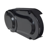 Steel Clutch Cover for the Baja Mini Bike (MB200) (Blemished) - Thick-walled black metal cover with visible minor scratches and scrapes. Fully functional, compatible with 2011 and newer Baja MB200 models.