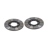 Brake Kit with Master Cylinder, Calipers, & Hoses for Go-Karts, featuring visible circular metal brake discs for DIY installation on 150cc go-karts.