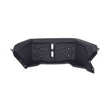 Foot Platforms for Coleman AT200-B ATV, black plastic with pre-drilled holes and toothed central portion for grip, shown in a close-up view highlighting their rugged design.
