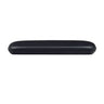 14 Full Length Padded Vinyl Armrest for Wheelchairs (Set of 2) shown as a black rectangular object with a lid, suitable for mounting on various wheelchair models.