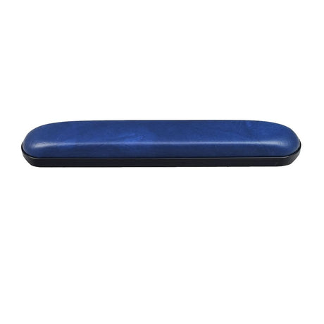 14 Full Length Padded Vinyl Armrest for Wheelchairs (Set of 2) featuring a blue rectangular armrest with a black cover, shown in a close-up view.