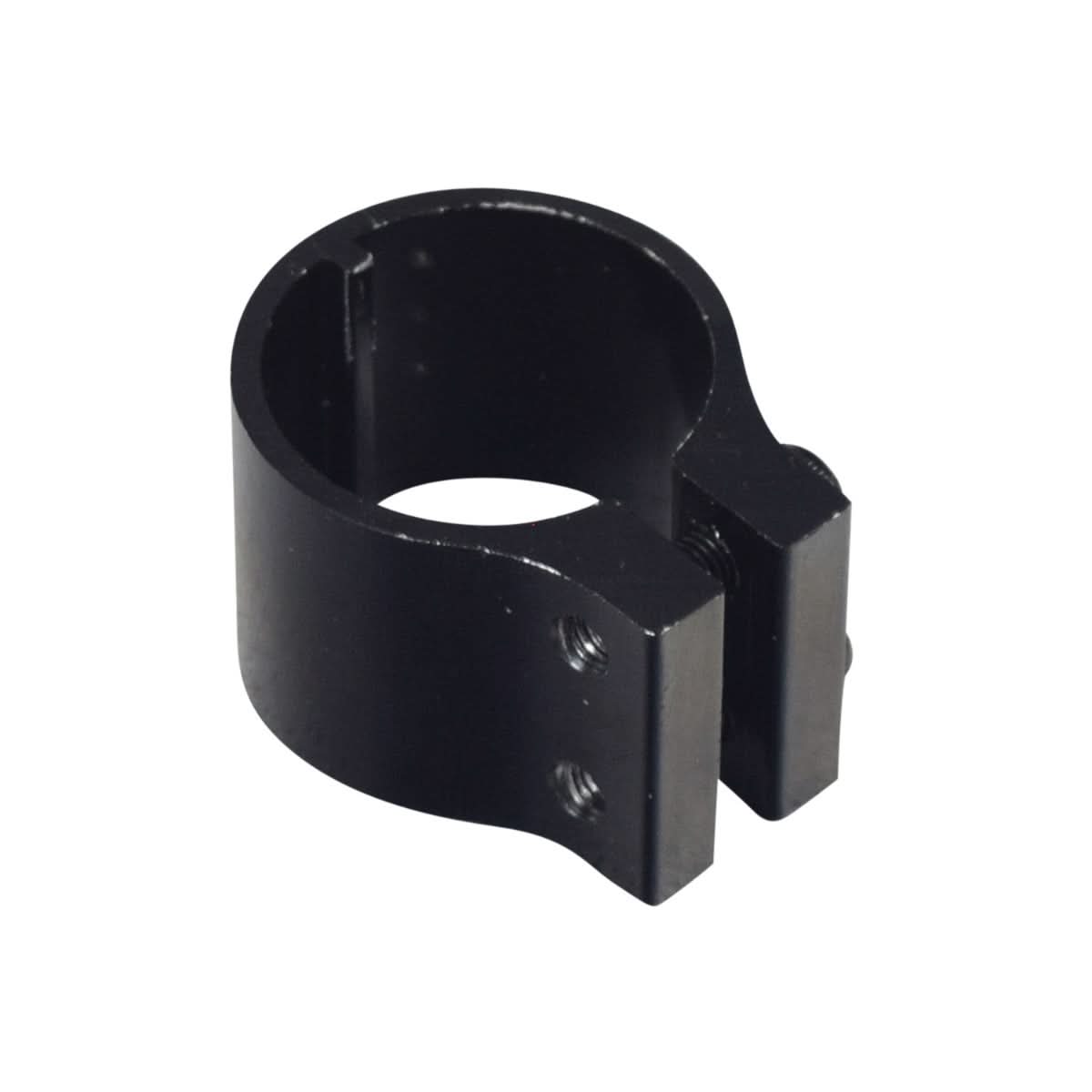 Collar Clamp for the GOTRAX GKS Electric Scooter, a black metal ring with two screws and a guide lug inside to secure the handlebar stem, preventing slippage.