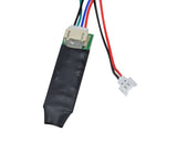 LCD Speedometer & Power Button for Swagtron Swagger 5 Elite Folding Electric Scooter, featuring a black rectangular display with green label, white connector, and attached wiring harness for handlebar mounting.