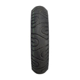 Rear Wheel Assembly for eWheels EW-36 & EW-36 Elite Scooters featuring a close-up of a black tire with green lines, showcasing its street-style tread and included rim.