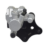 Left & Right Rear Brake Caliper Set for the eWheels EW-36 Scooter, featuring a matching pair of silver and black mechanical devices with integrated brake pads, designed for robust braking performance.