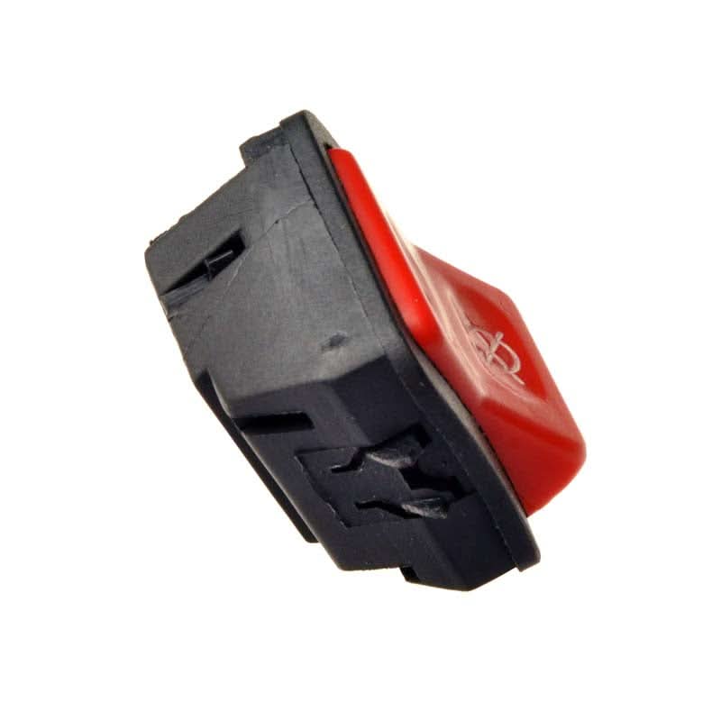 Close-up of Engine Kill Switch for 50cc, 150cc, & 250cc Gas Scooters featuring a two-position red and black switch with a 4-pin connector.