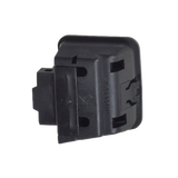 Hi/Low Beam Light Switch for 50cc, 150cc, & 250cc Scooters, showing a black rectangular electrical device with connector holes, designed for gas scooters, commonly found on many Chinese models.