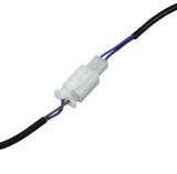 Close-up of an on/off switch (kill switch) with wires for the Coleman CK100 go-kart, featuring a 2-wire 68 cable and wire connectors.
