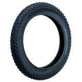 20x4 Knobby Fat Bike Tire (Chaoyang) with aggressive tread pattern, designed for all-mountain and freeride use. Ideal for BMX-style pedal bikes or electric bikes, offering excellent cornering and braking traction.