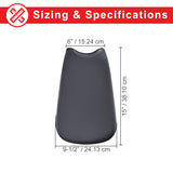 Seat for the Coleman CT200U-EX Mini Bike (Blemished), shown with specific dimensions and measurements on a white background.