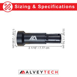 XLR Dual Port USB Charging Adapter with Digital Voltage Meter for Scooters & Power Chairs, featuring two USB ports and an integrated voltage meter for monitoring battery charge levels.